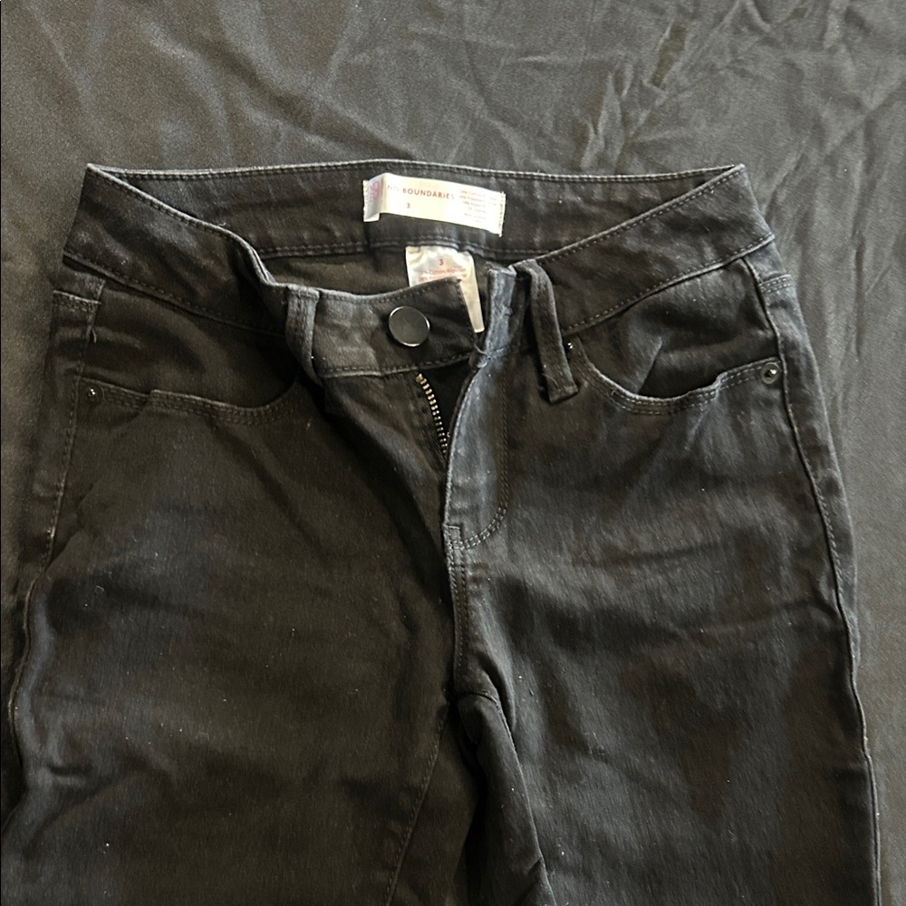 No Boundaries Black Skinny Jeans